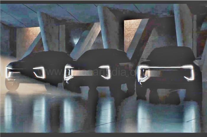 Mahindra Born EV concept teaser 